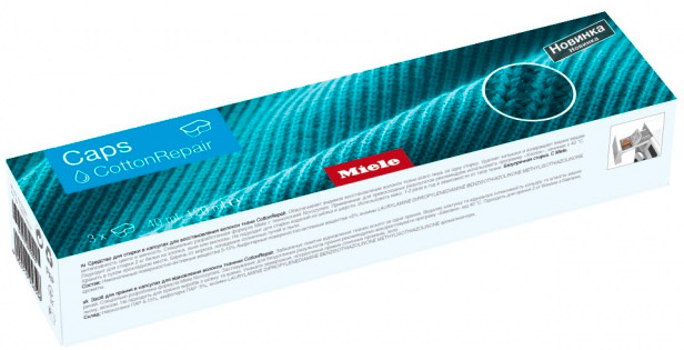Капсулы для стирки Miele CottonRepair 3 buc. photo 1 Капсулы для стирки Miele CottonRepair 3 buc. photo 1